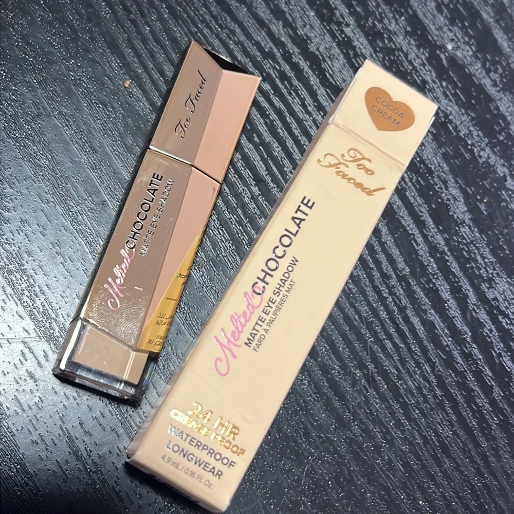 🌛💜Too Faced Cocoa Cream Melted Chocolate Eyeshadow